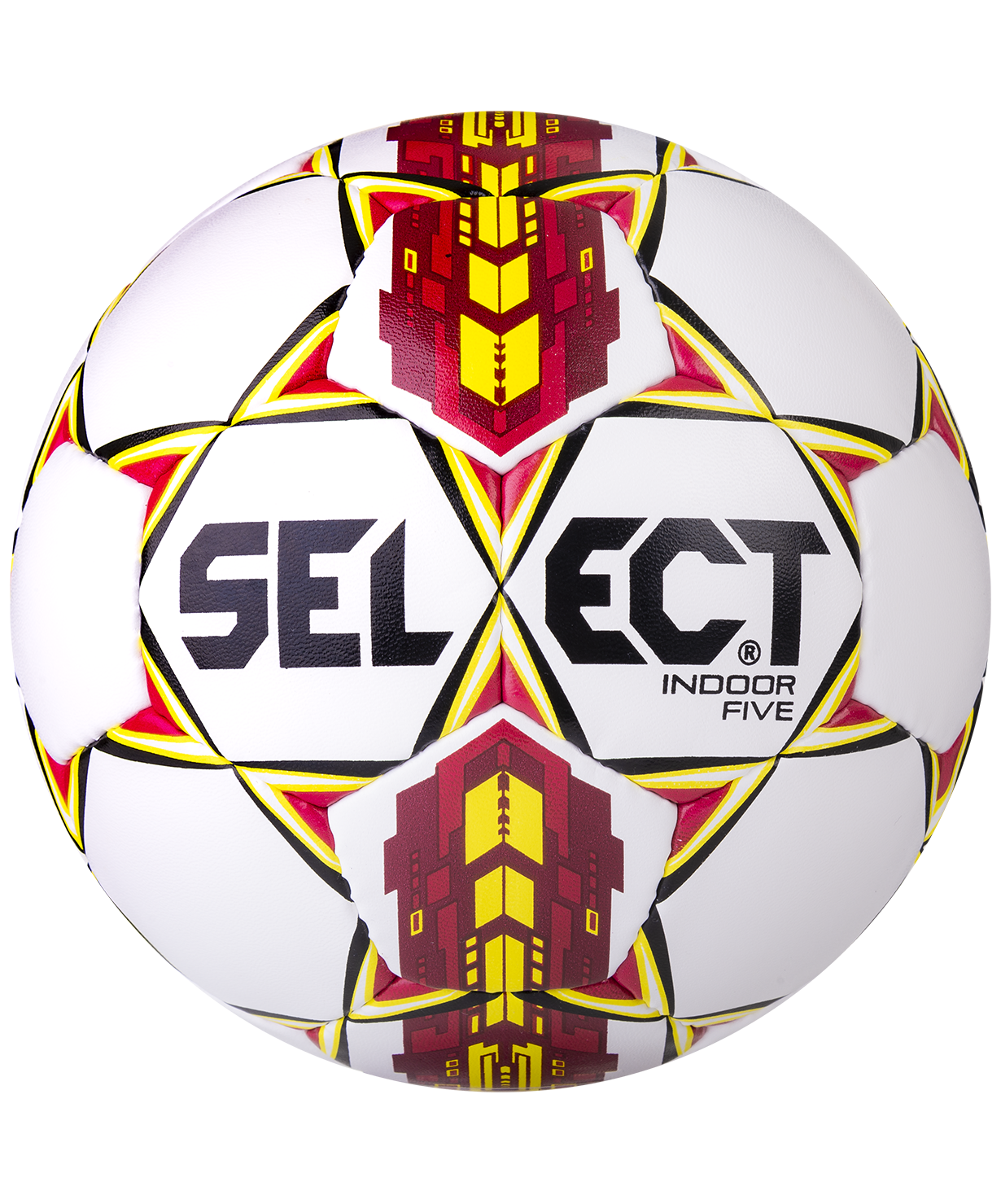 Мяч футзальный Indoor Five бел/крас/желтый
