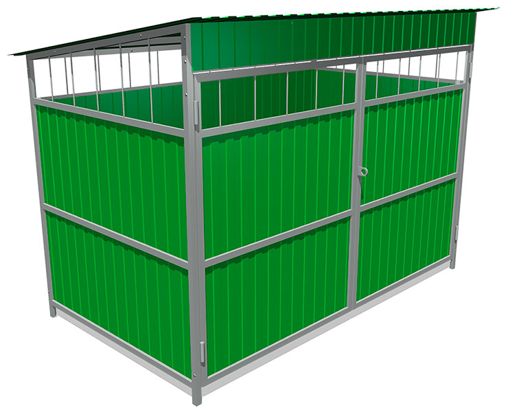 Ограждение мусоросборника ZION 2П (Б047)