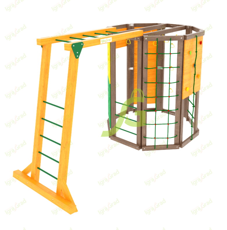 Детский спортивный комплекс WorkOut с рукоходом