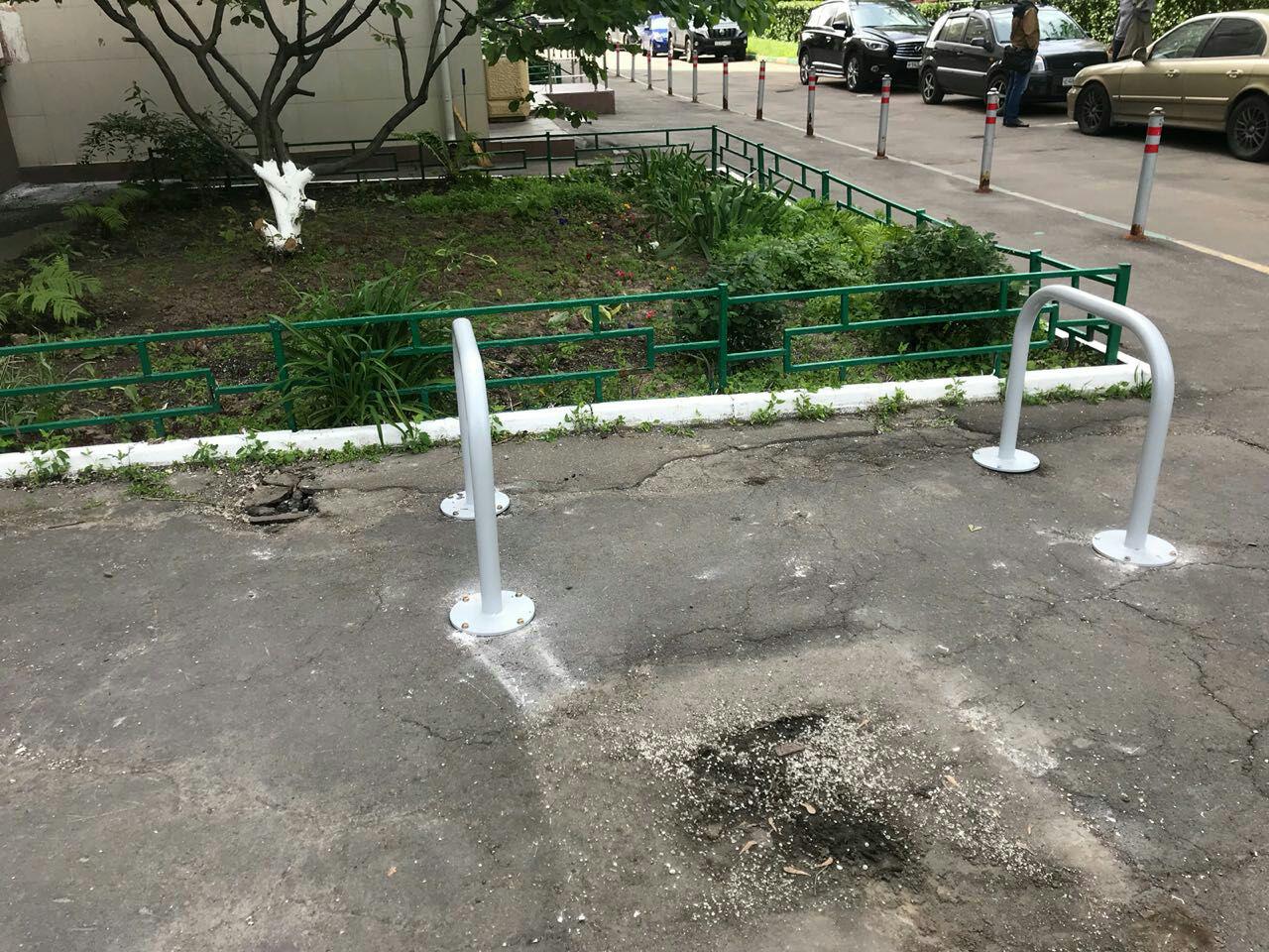 Велопарковка Пи