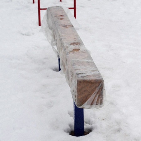 Бревно гимнастическое для улицы (14.302)