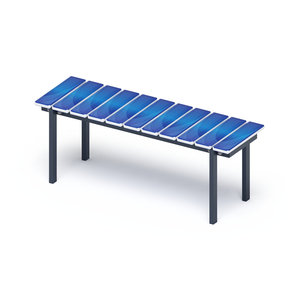 Скамья (принт джинс) МФ 42.01.14-01