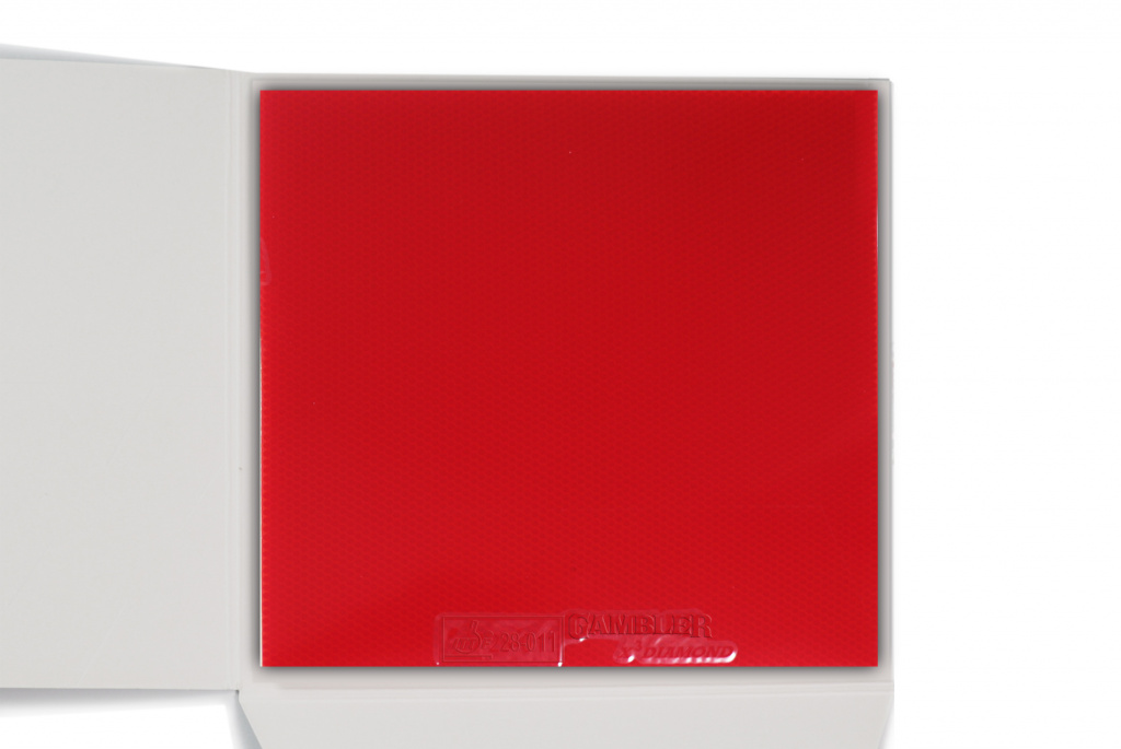 Накладка на ракетку для настольного тенниса GAMBLER X3d hard 2,1 red