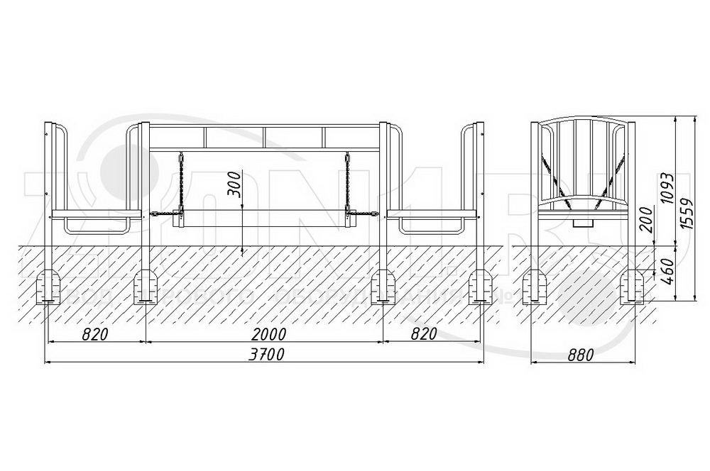 Спортивный комплекс ZION СГК-6 (КС007)