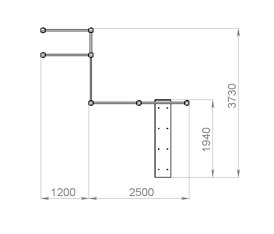 Уличный спортивный комплекс START LINE Fitness № 3