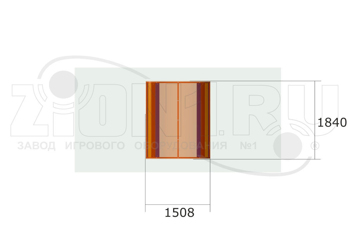 Беседка детская ZION Капитошка (СП207)