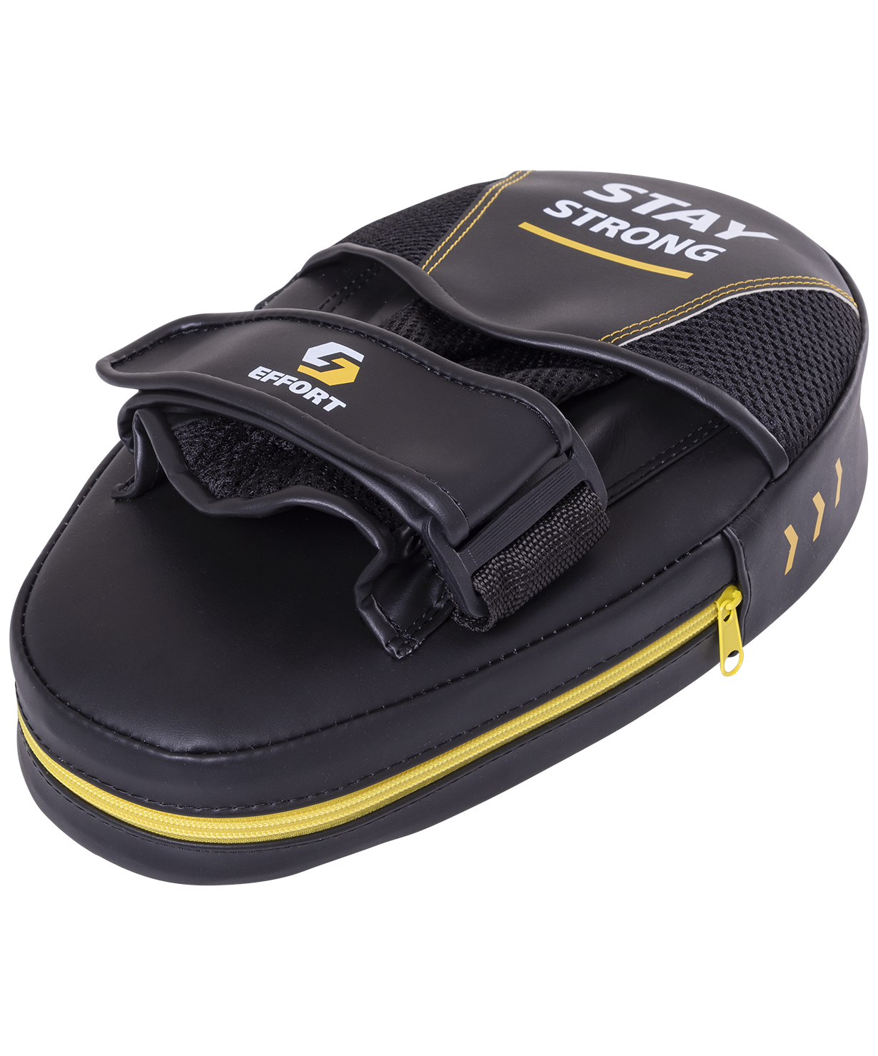 Лапа E 602-2 боксерская, кожзам, черный