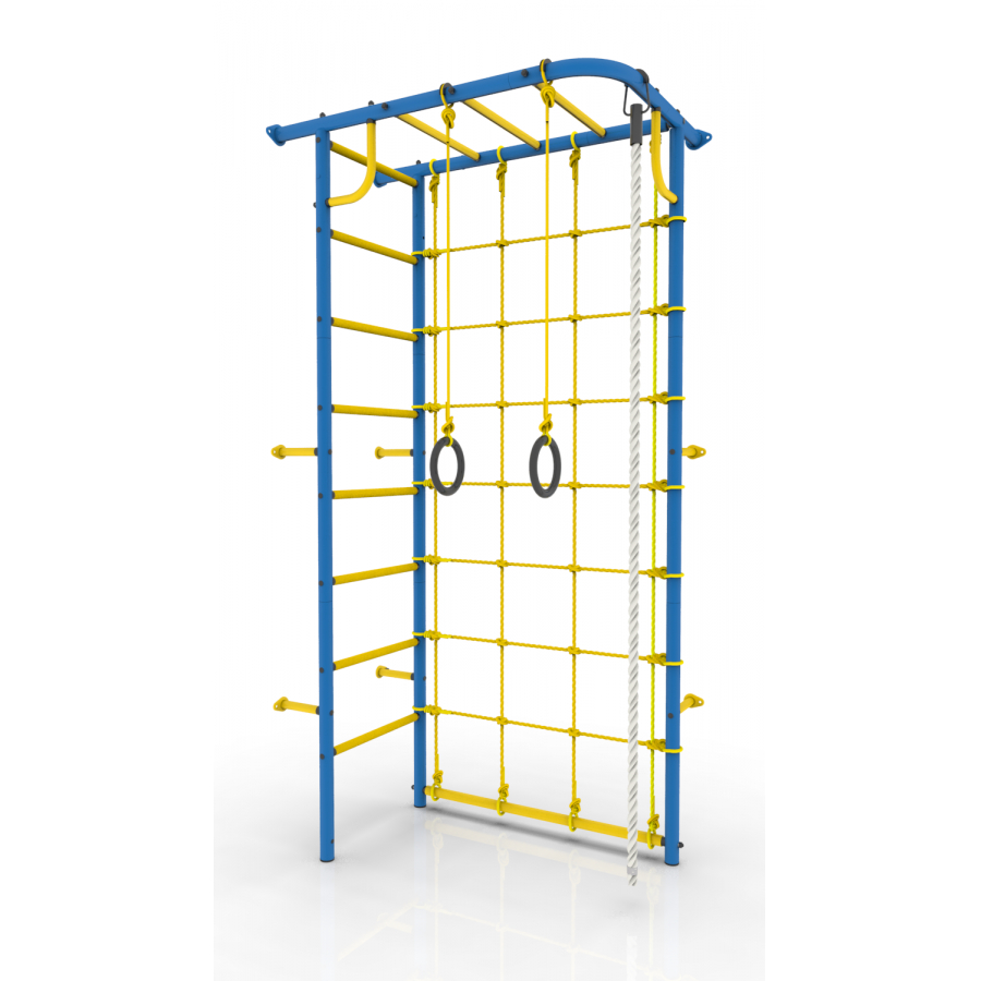 Шведская стенка Рукоход-Угловой (синий)