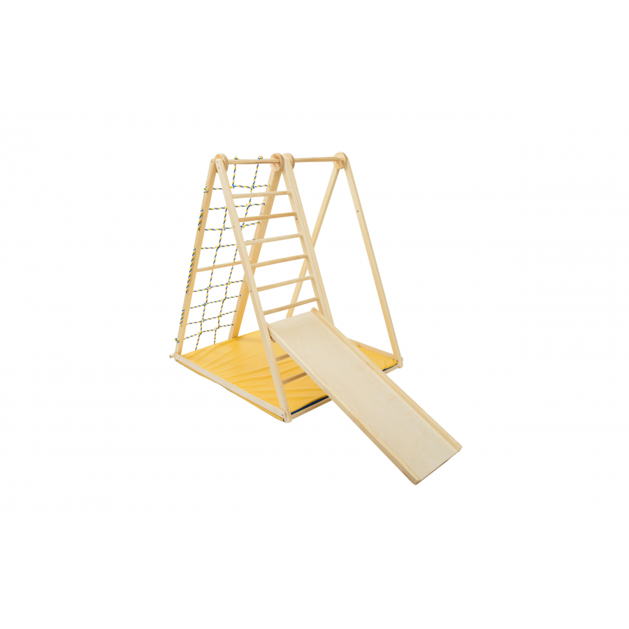 Деревянный игровой комплекс Березка Малыш KIDWOOD