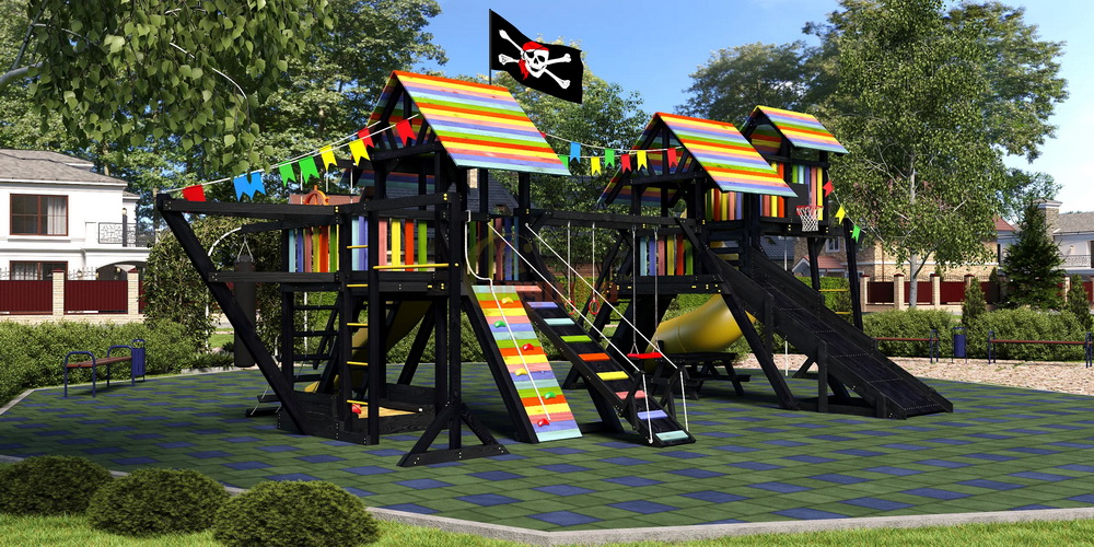 Игровой комплекс Савушка 9 (Black)