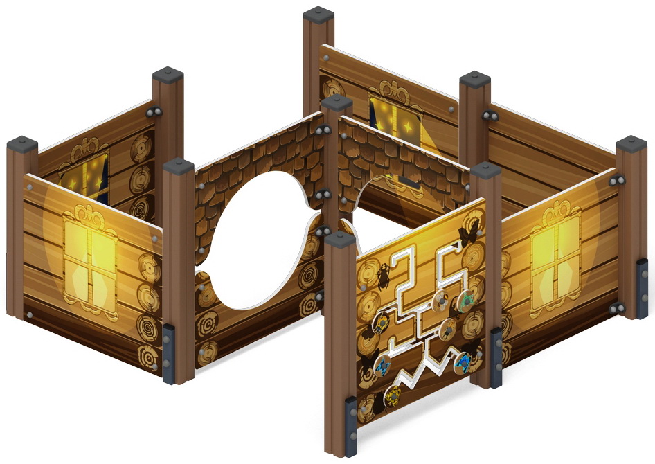 Лабиринт КУБИК 1 (Эко) игровая форма МФ 20.01.01-02