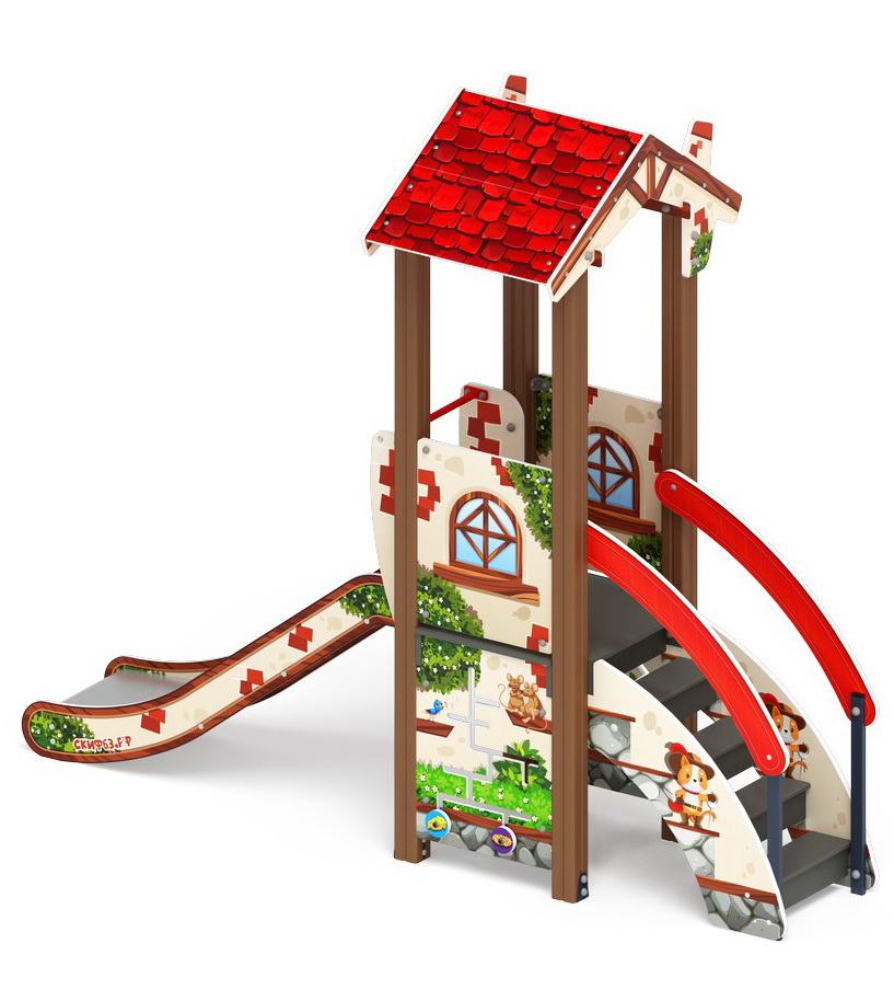 В ГОСТЯХ У СКАЗКИ детский игровой комплекс ДИК 1.05.01-02.С (H=900)