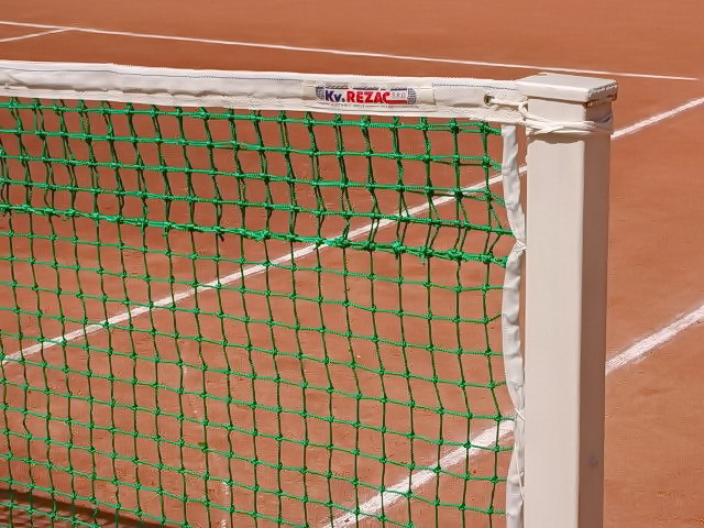 Сетка для большого тенниса KV.REZAC, нить D=3 мм, проф. (11.208)