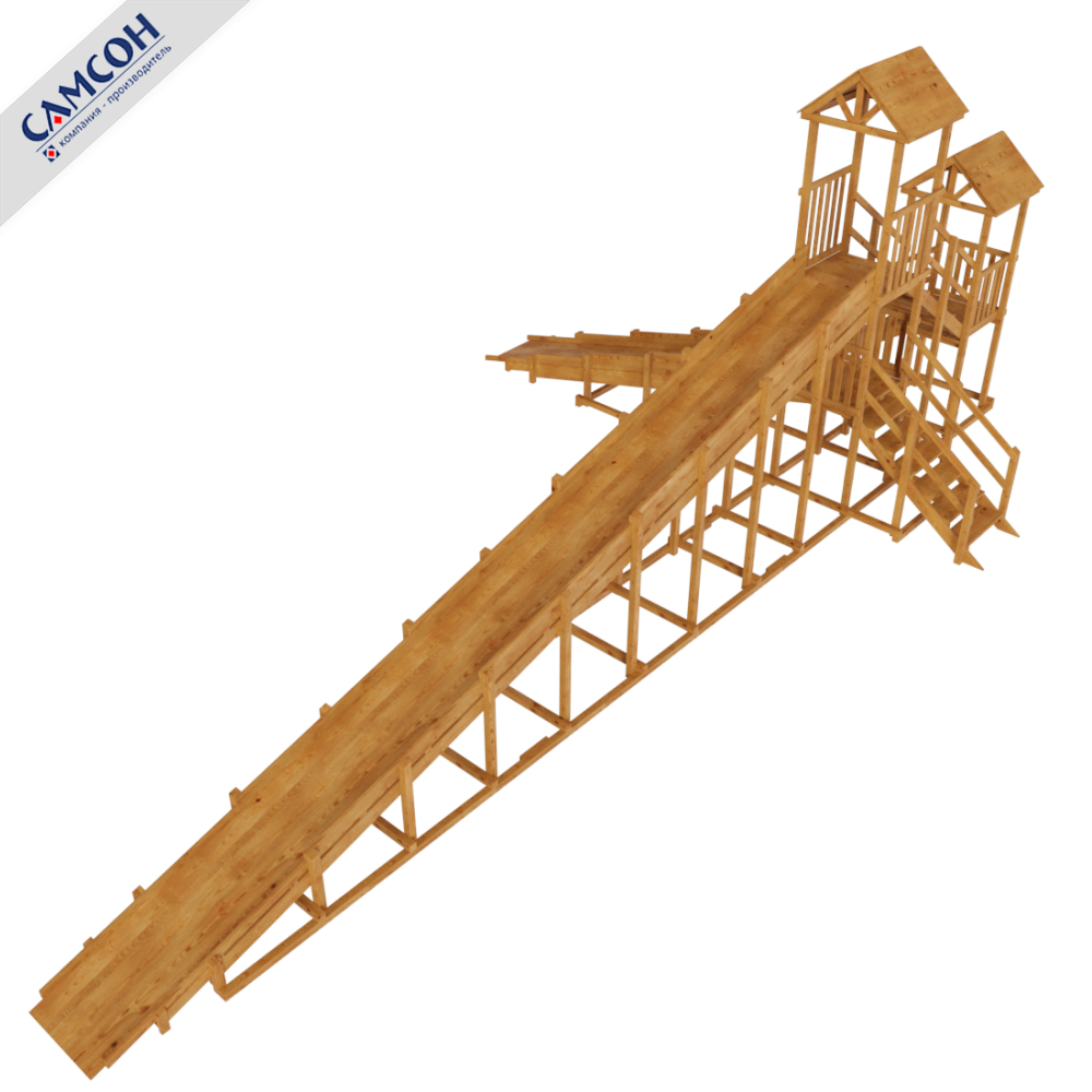 Детская зимняя горка ЗИМА Самсон