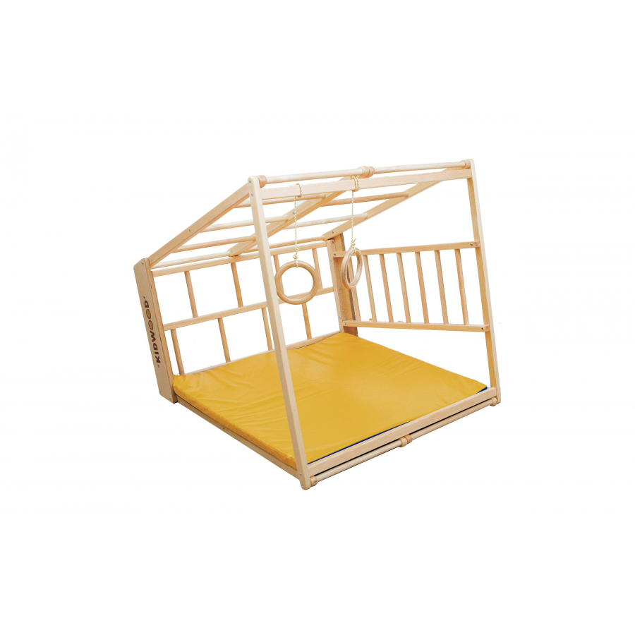 Деревянный игровой комплекс Ракета Игра KIDWOOD