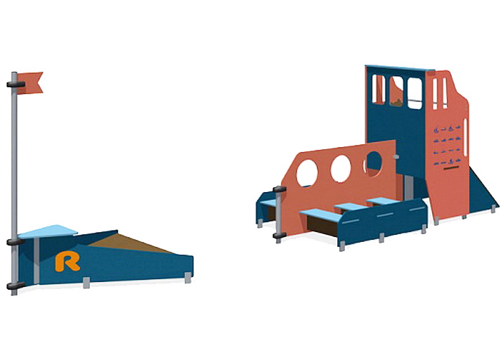 Игровой комплекс БАРЖА Romana 057.75.00