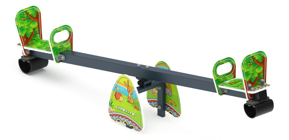 БОЛЬШОЙ качалка балансир (Полянка) ИО 21.М.01.05-П.02