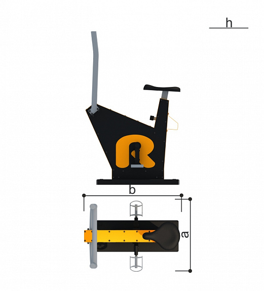 ВЕЛОТРЕНАЖЕР уличный Romana 207.43.10