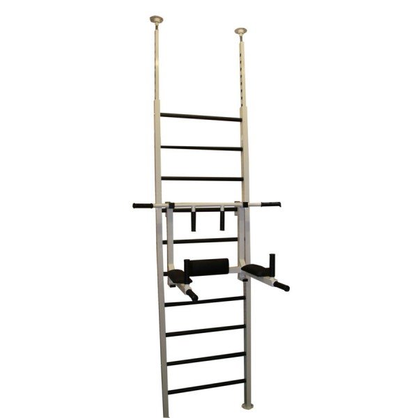 Шведская стенка в распор и турник 3 в 1, AG80