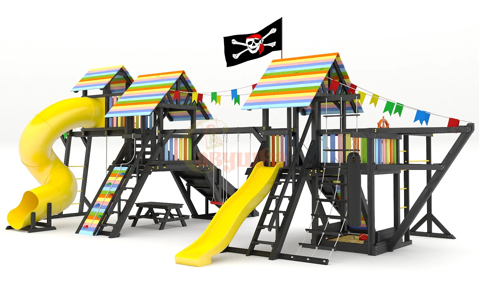 Игровой комплекс Савушка 9 (Black)