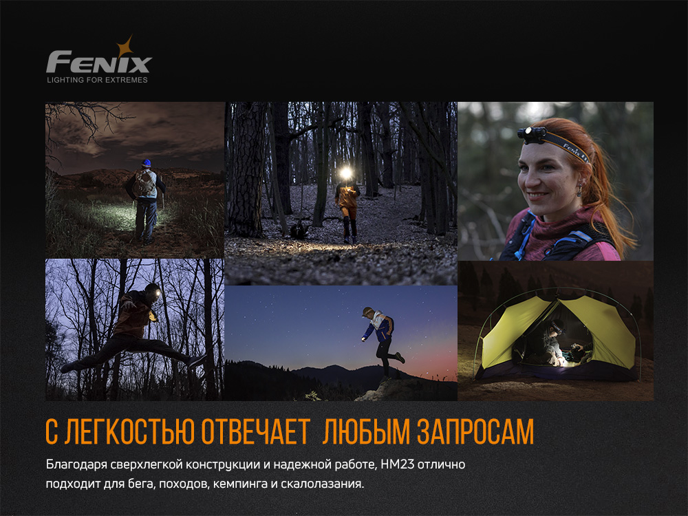 Налобный фонарь Fenix HM23