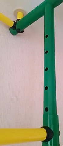 Детский спортивный комплекс Пионер М зелёно/жёлтый