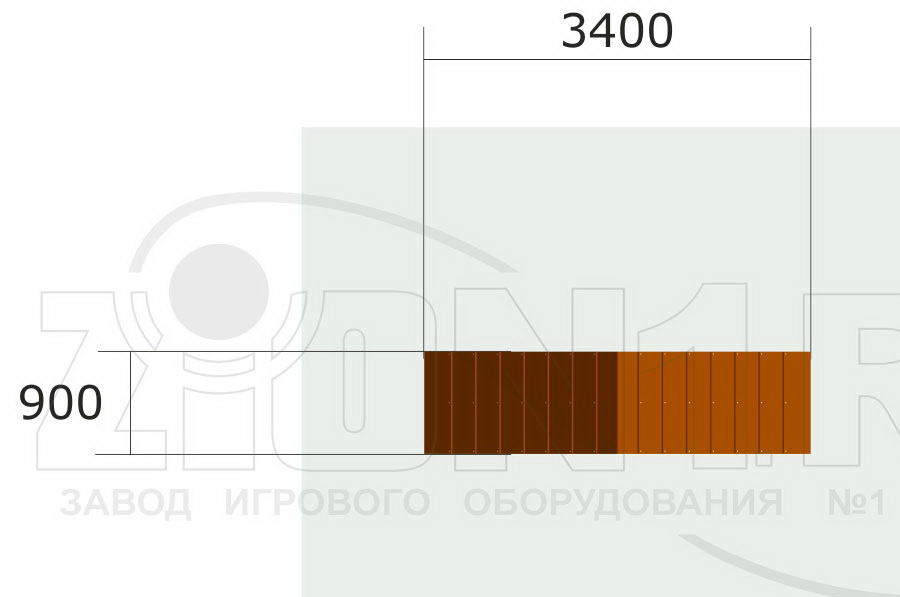 Горка ZION для собак (СПЛ001)