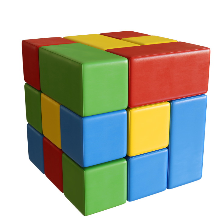 Мягкий конструктор КУБИК-РУБИКА МИНИ Romana (ДМФ-МК-13.90.29)