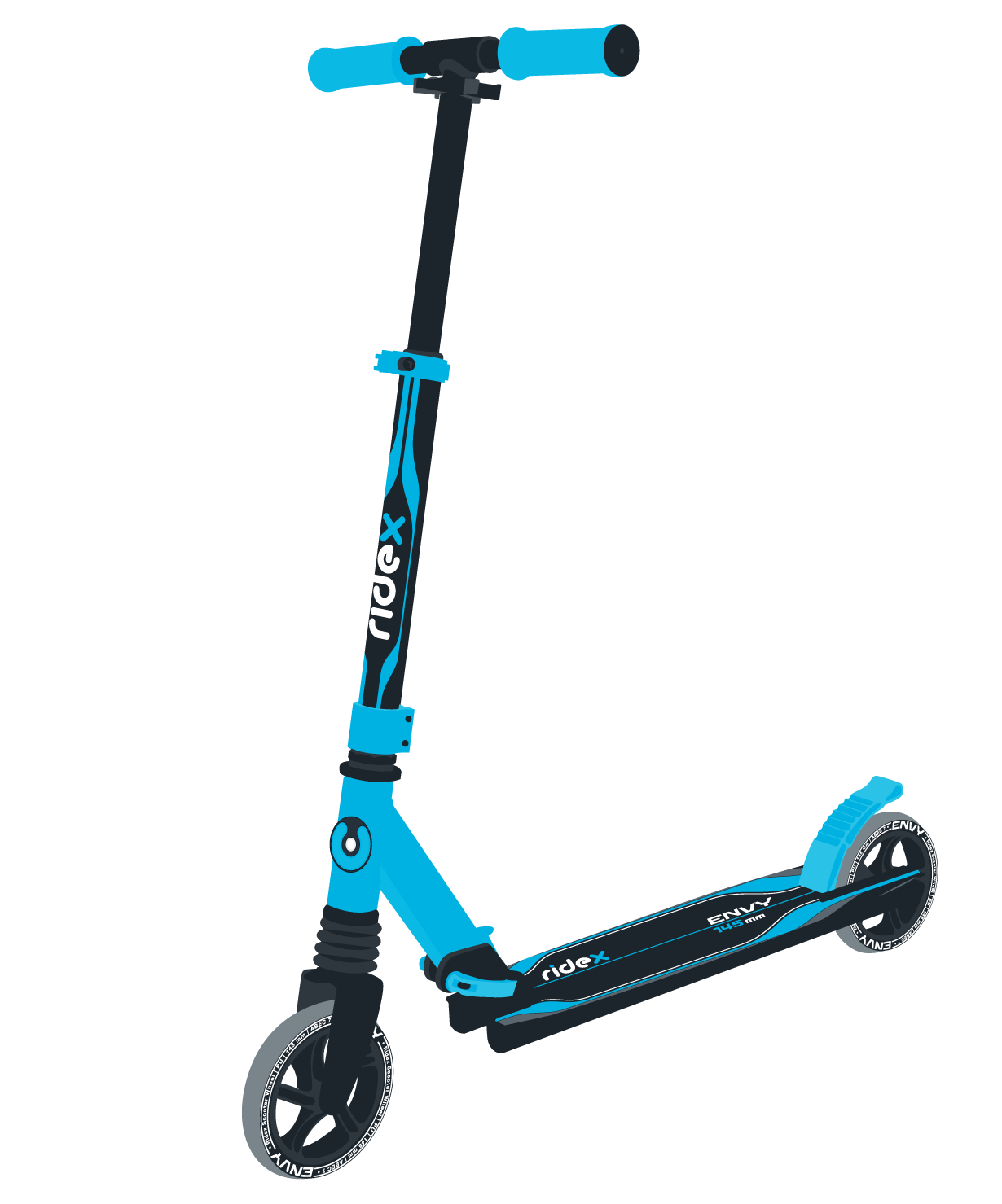 Самокат 2-колесный Envy 145 мм, синий