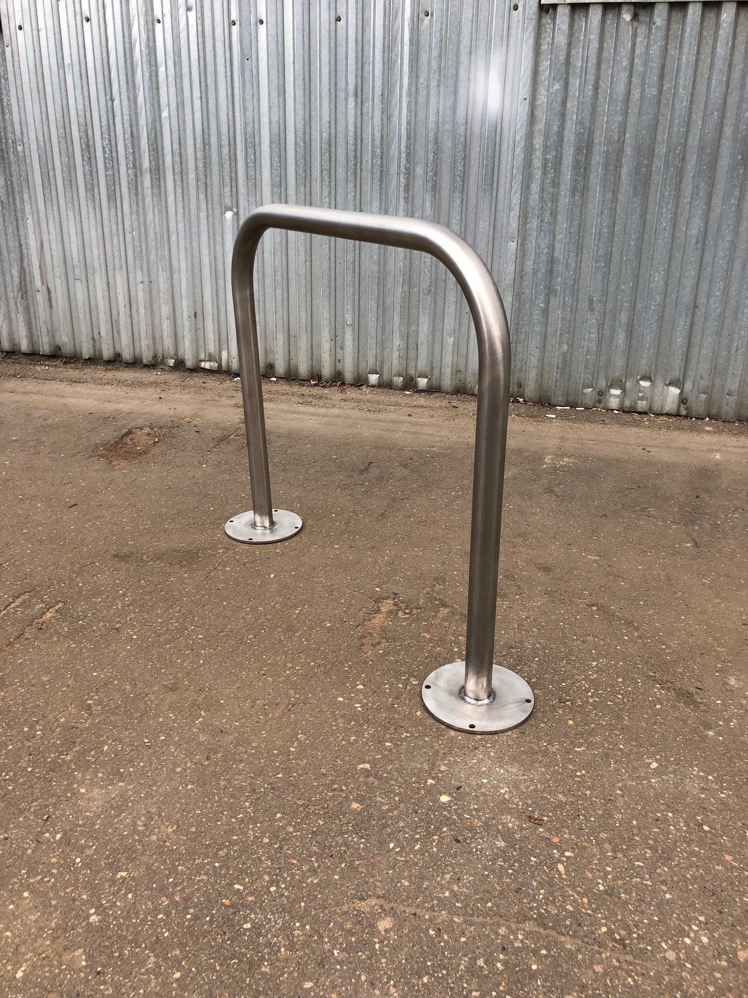 Велопарковка ПИ из нержавеющей стали