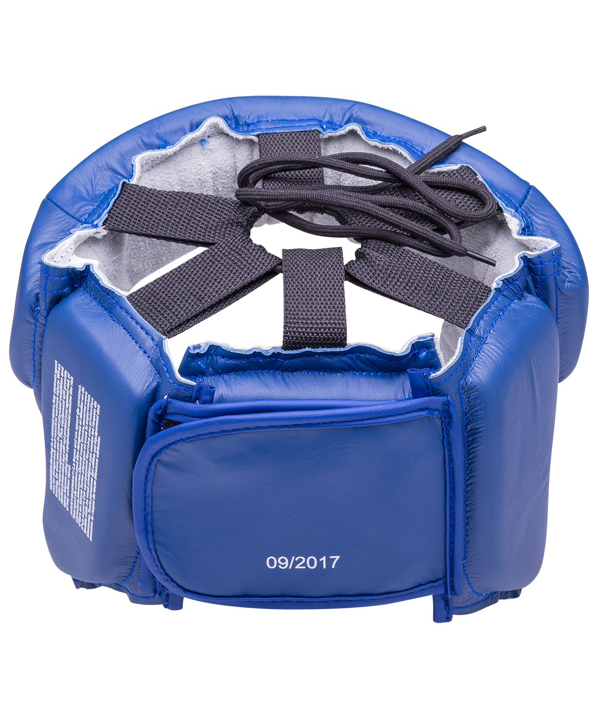 Шлем открытый USA Boxing 610206U, M, кожа, синий 