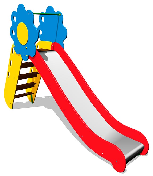 Горка детская ZION Цветик H=1250 (Г044)