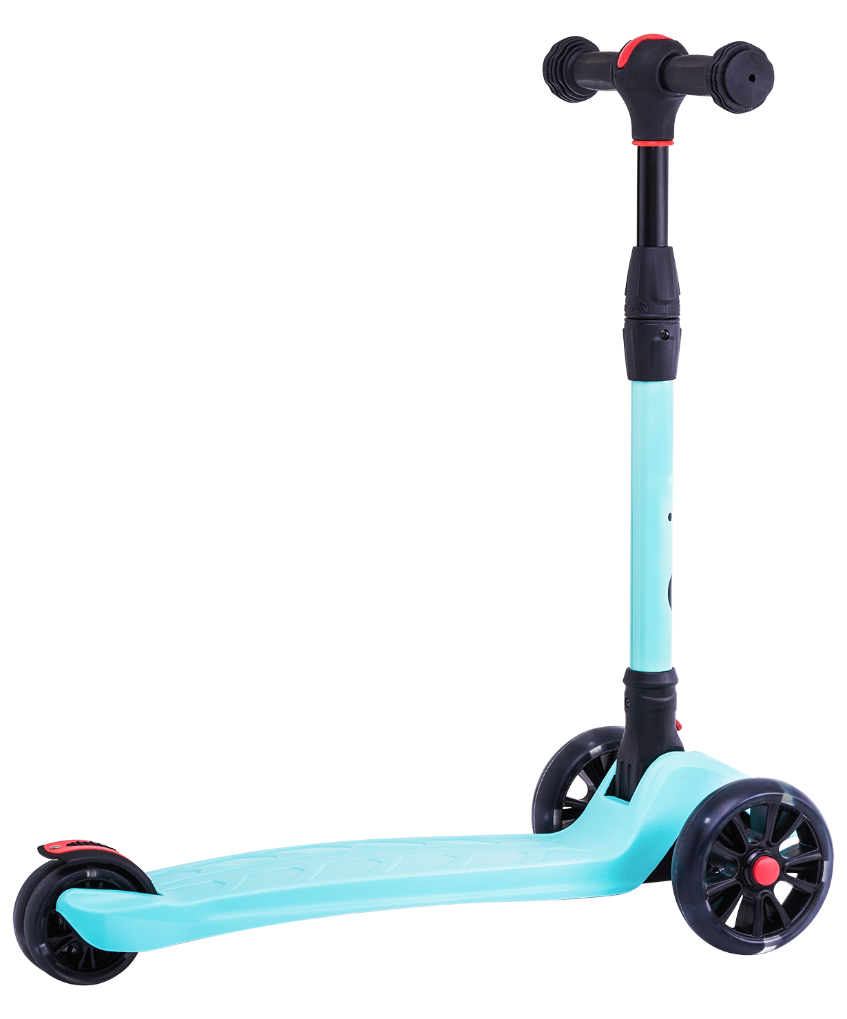 Самокат 3-колесный Stark 3D, 135/90 мм, мятный