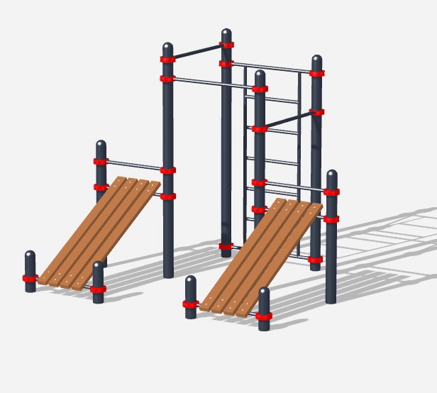 Уличный атлетический комплекс ВОРКАУТ 16 (89)