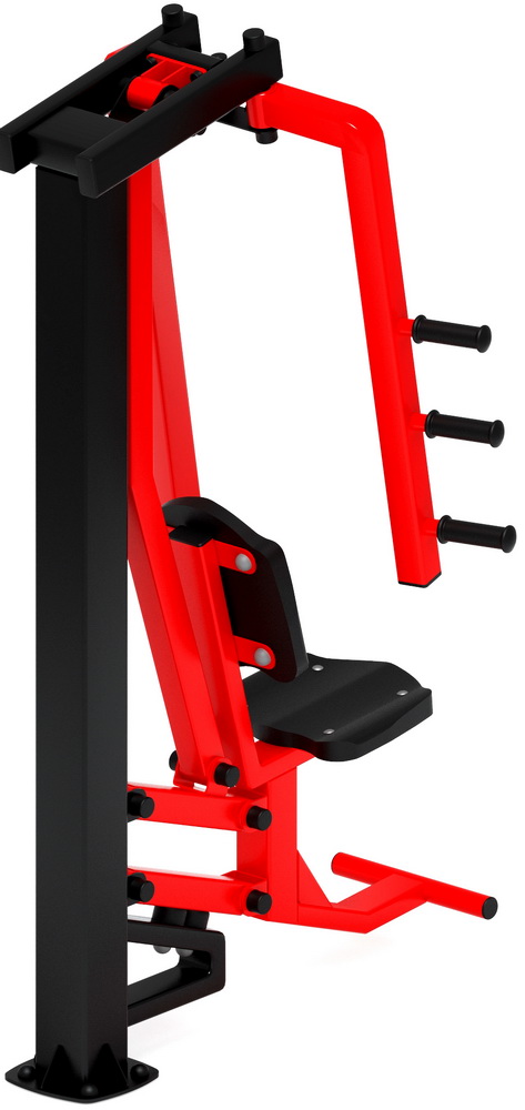 Уличный тренажер БАБОЧКА (красный) СТ 028-11