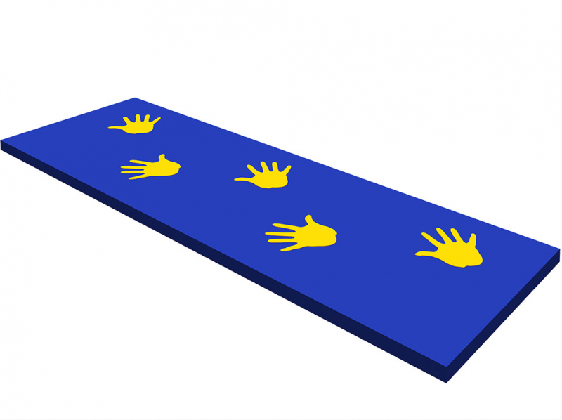 Коврик ЛАДОШКИ средний Romana ДМФ-ЭЛК-15.03.01