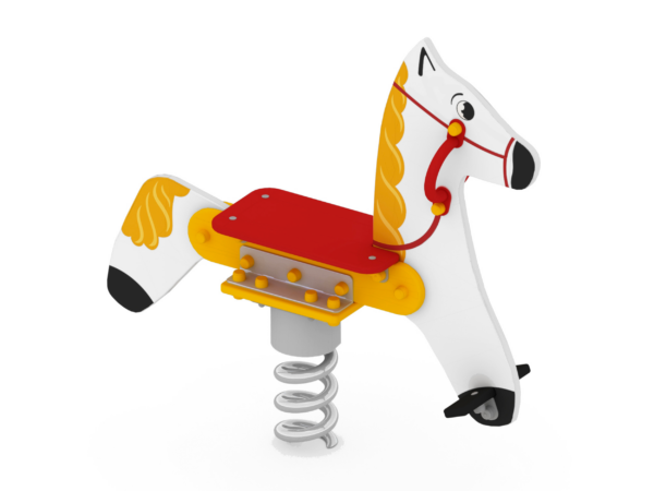 Качалка на пружине для детской площадки Конек  КБ-39