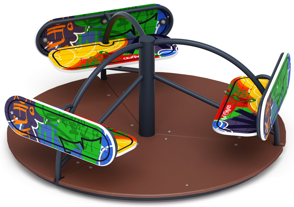 Карусель СОЛНЫШКО (Граффити) ИО 30.01.03-С.16