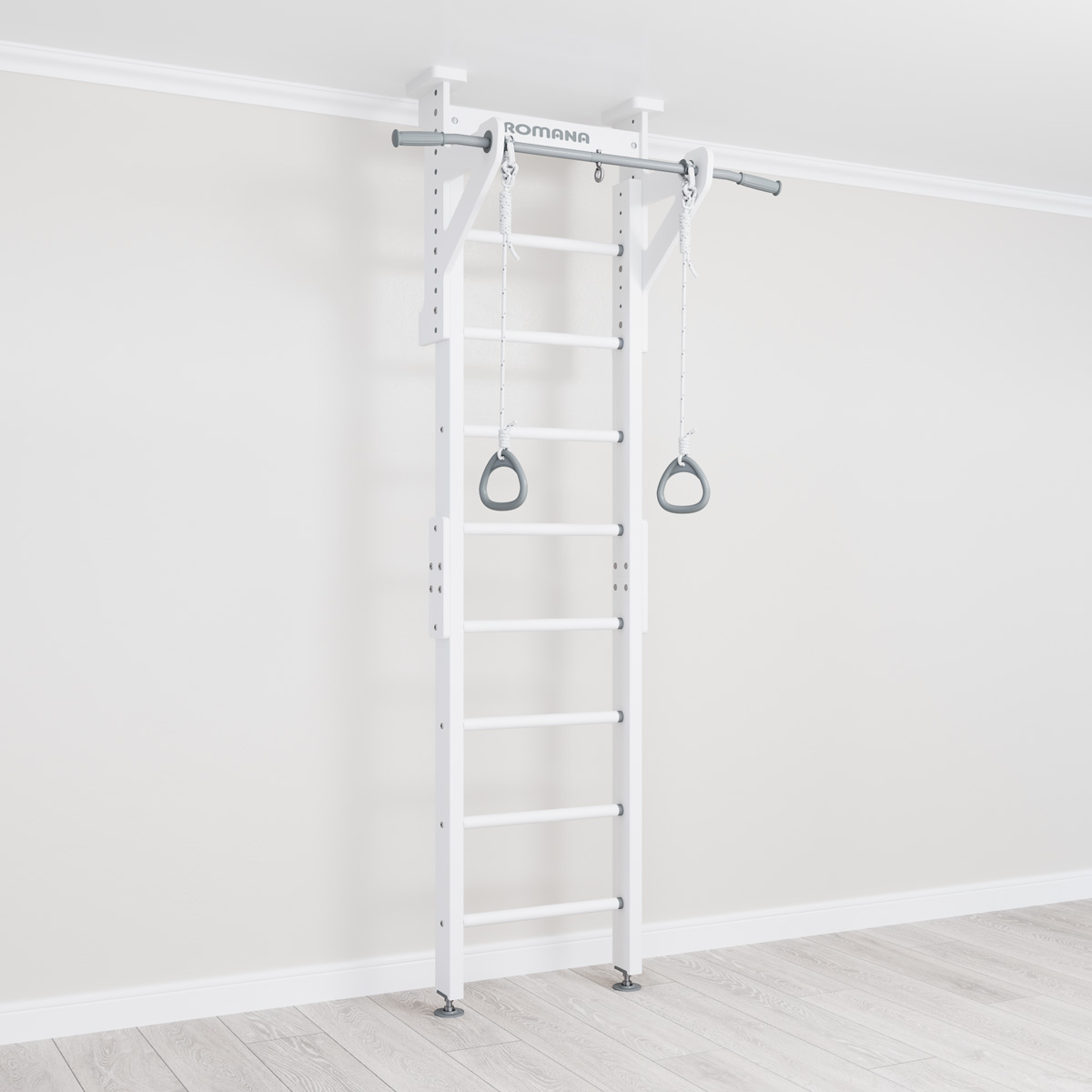 Шведская стенка деревянная ECO 1.1 Romana (02.21.8.14.500.09.01) белый