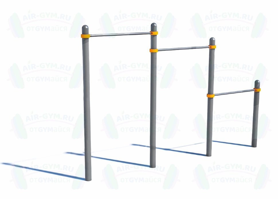 Тройной каскад турников СВС-4