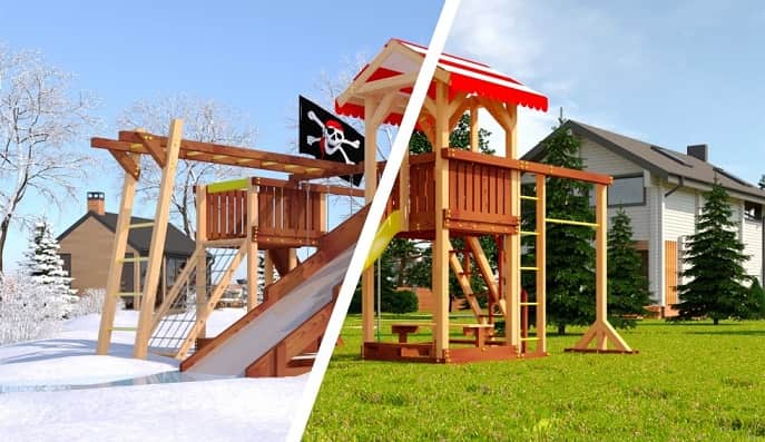 Игровой комплекс Савушка "4 сезона" - 8