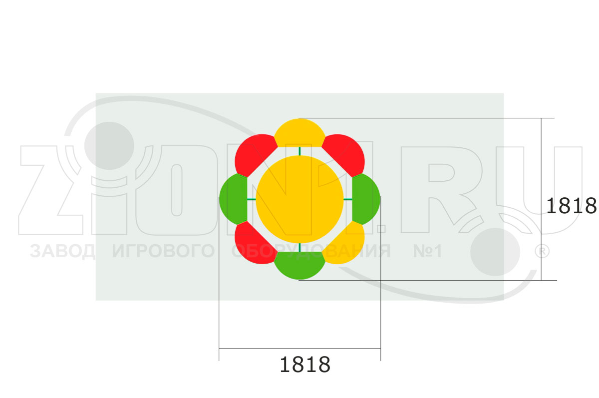 Столик детский ZION Солнышко (СП015)