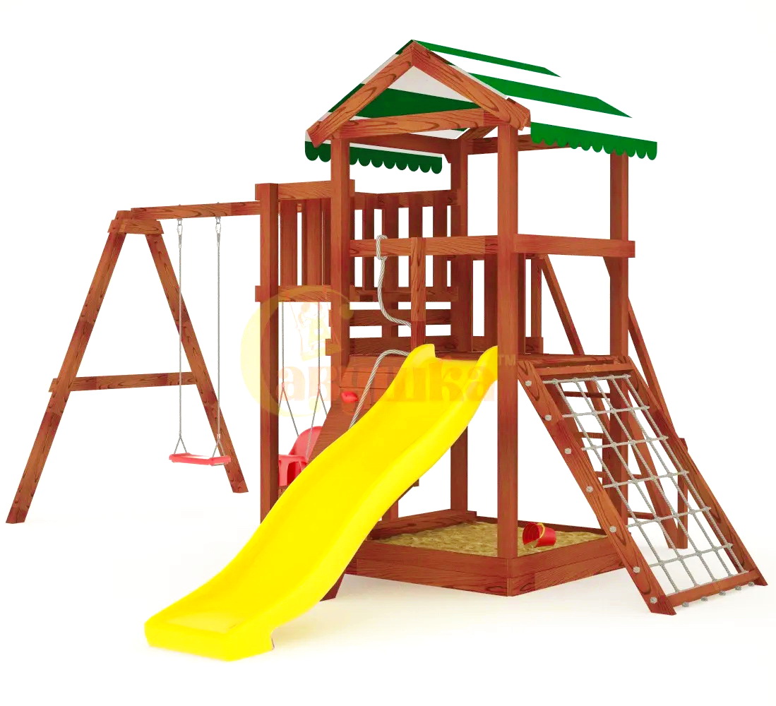 Детская площадка Савушка Мастер 2 (Махагон)