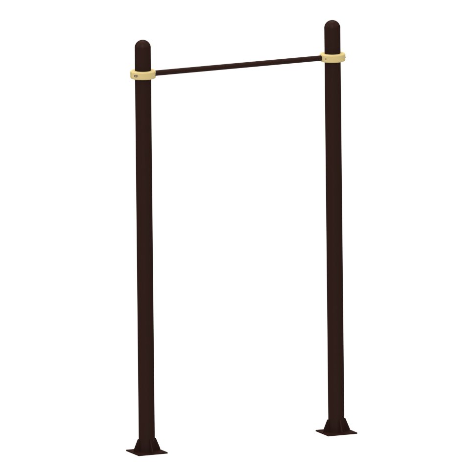 Турник уличный 2.5 х 1.2м на хомутах Air-Gym YSK16