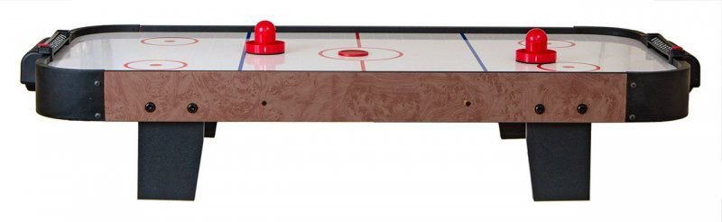 Аэрохоккей Mini Air 3 ф (101 х 51 х 20 см, черный/коричневый)