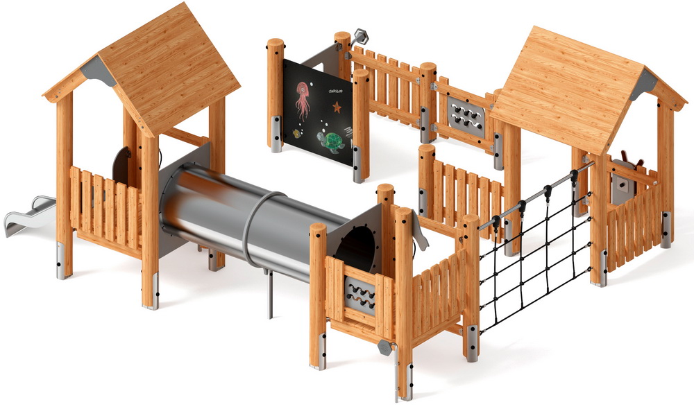 Игровой комплекс (Лиственница) ДИК 1.24.02-Л