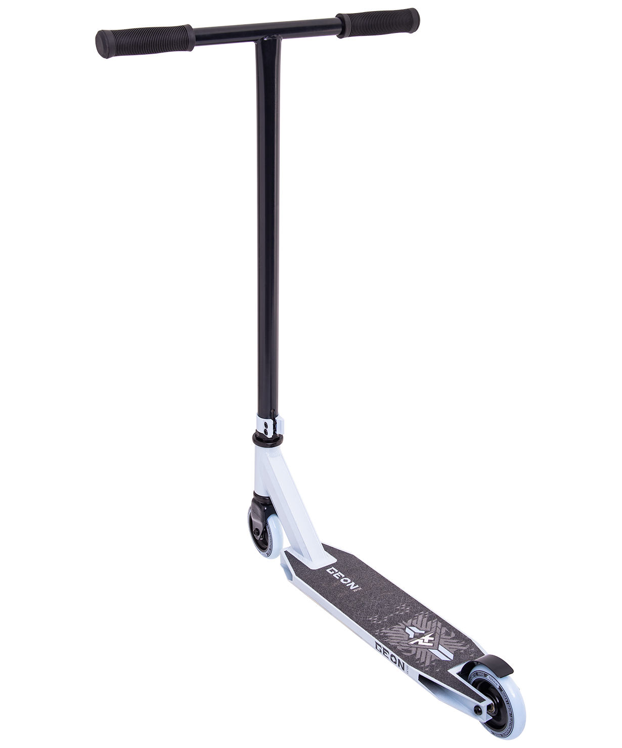 Самокат трюковый Geon white 100 мм