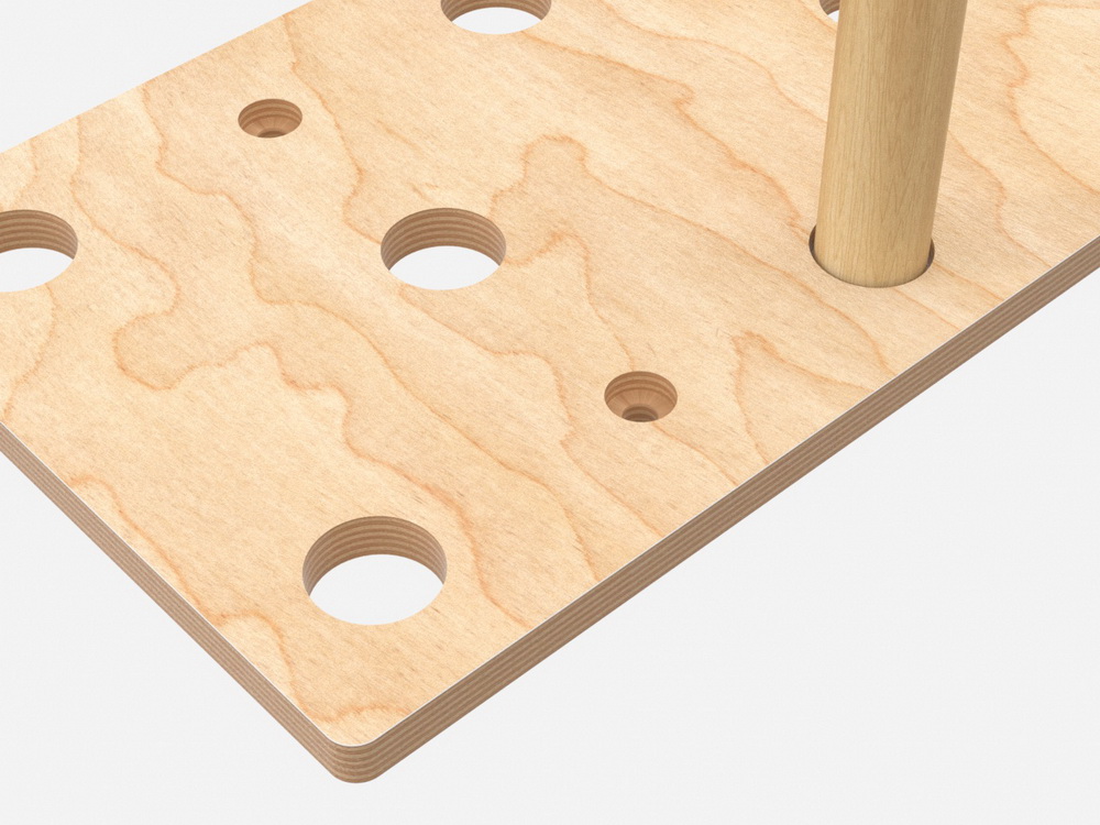 Пегборд (25.2.17) доска для лазания