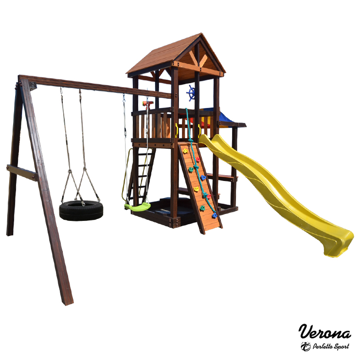 Детский игровой комплекс (ИК) Perfetto sport "Verona" (качели шина)