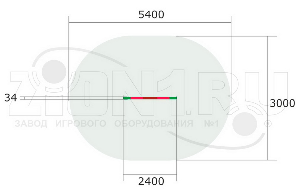 Мишень для бросания мяча ZION Одуванчик (СЭ093)